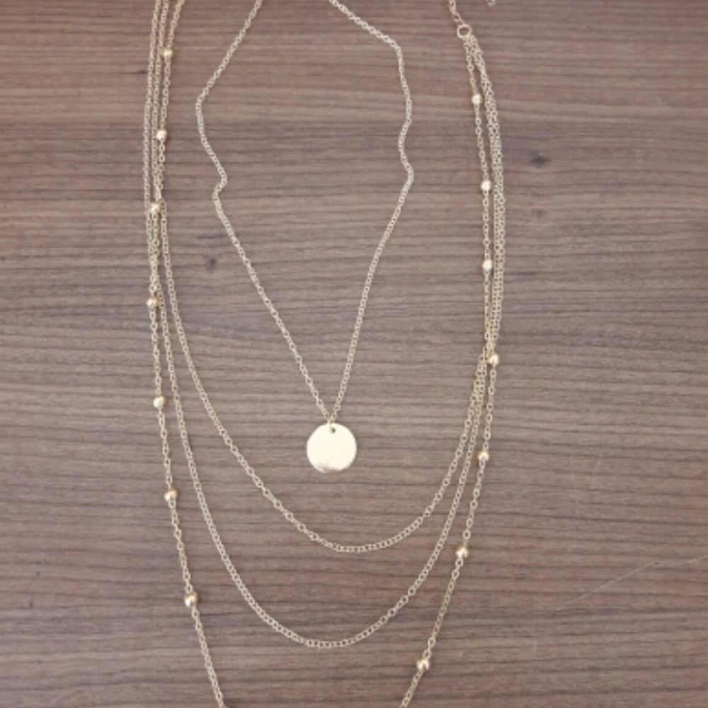 Layered necklace - Picture 7 of 8